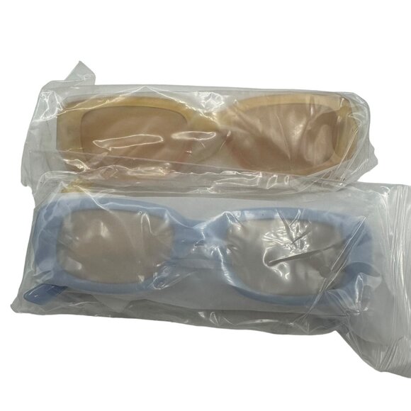 Box Of 10 Trendy Sunglasses Assorted Colors Styles Unisex Fashion Eyewear Props - Picture 16 of 16